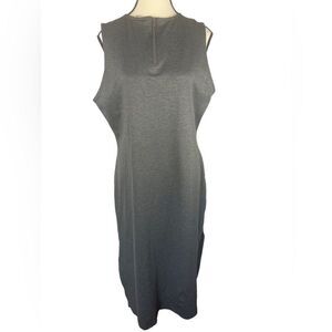 H&M Gray Midi Dress